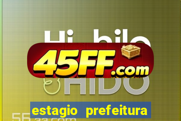 estagio prefeitura de betim
